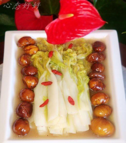 栗子娃娃菜的做法