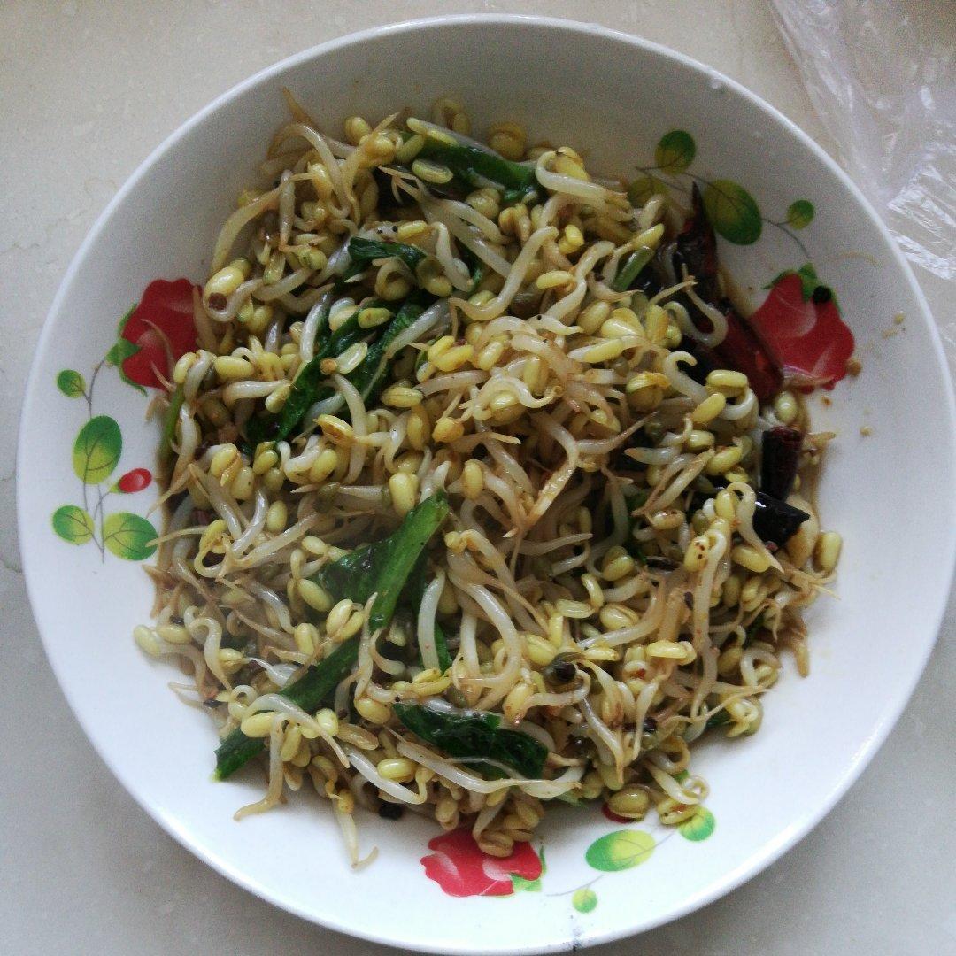 清炒豆芽