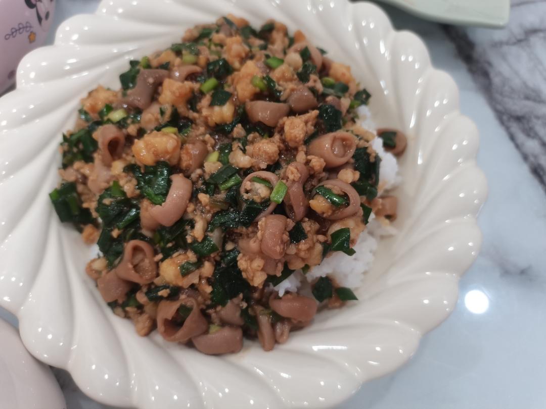 烟台海肠捞饭