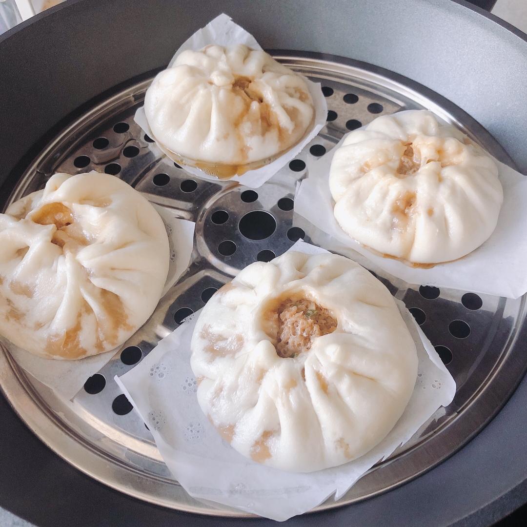 新手也能做出云朵般松软多汁的鲜肉包(一发)简单快手