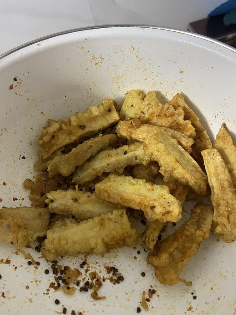 🔥外酥里嫩❗️椒盐杏鲍菇