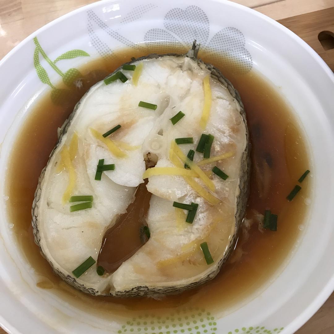 邵小样chaos做的清蒸银鳕鱼