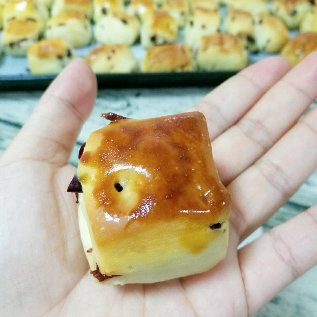 蔓越莓优格小面包块