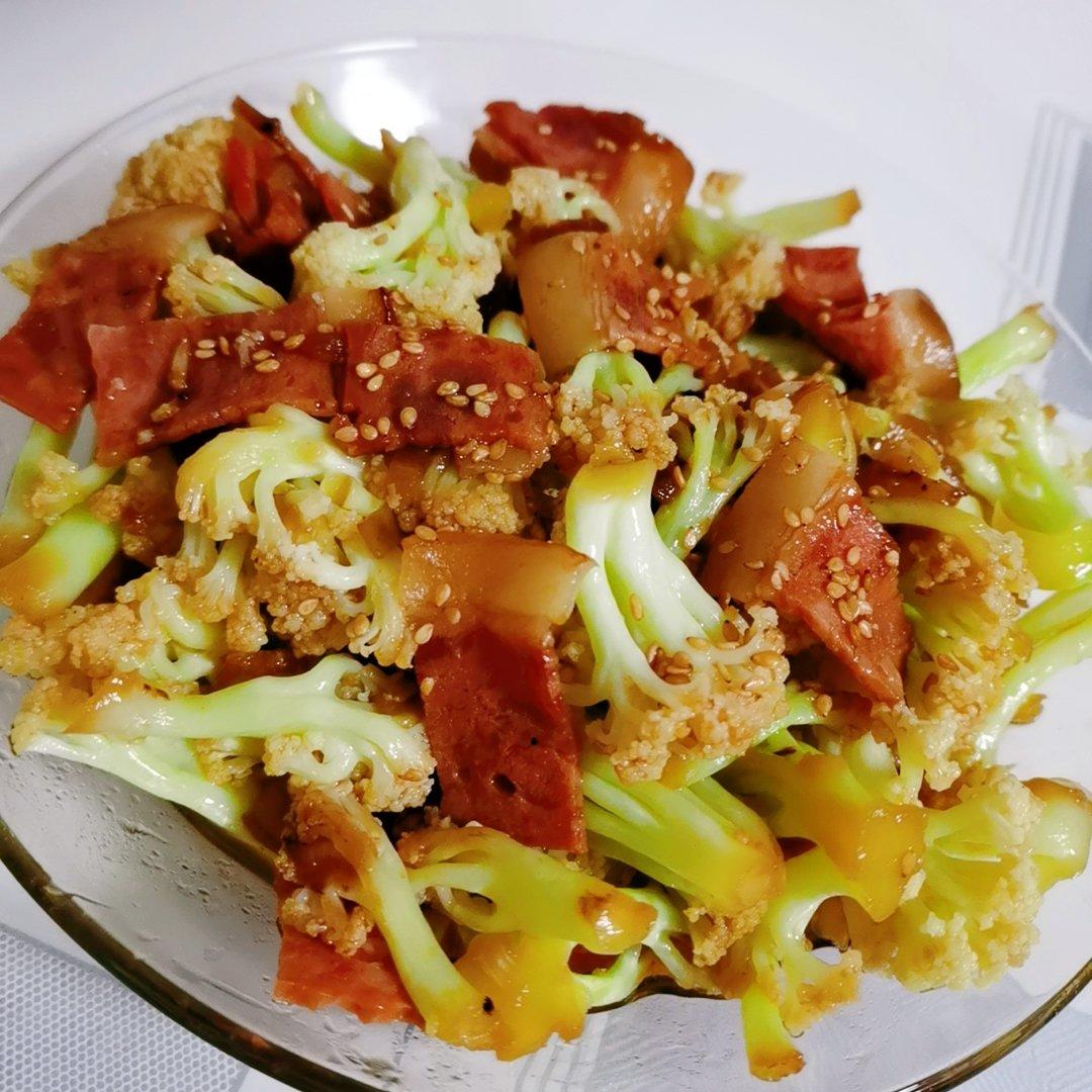 和饭店一个味道的干锅花菜