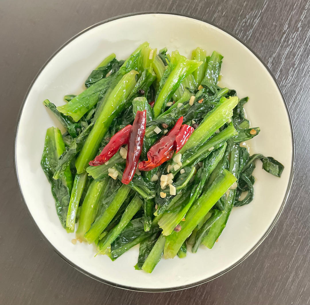 蒜香莴笋叶