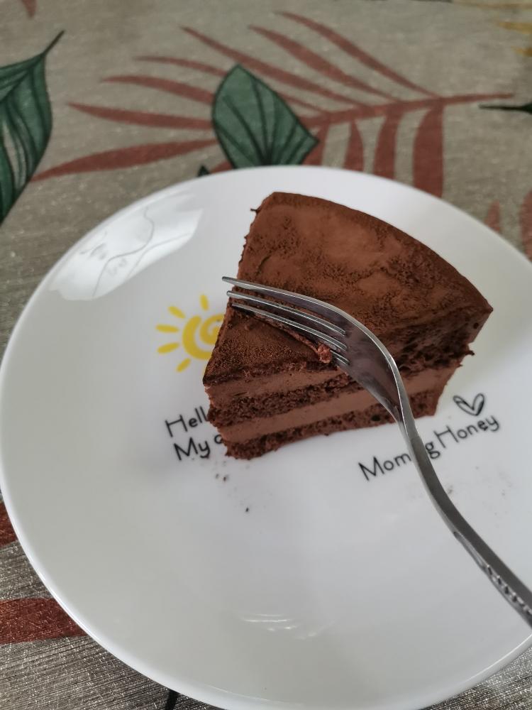 香醇浓郁巧克力慕斯蛋糕（6寸）的做法 步骤13