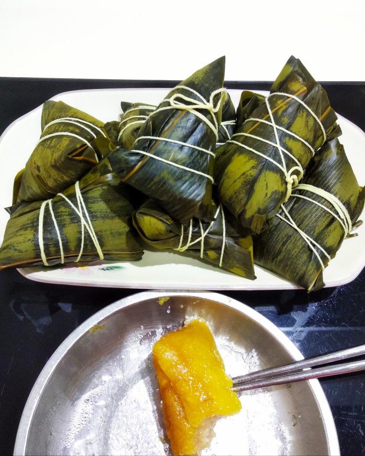 四角长粽子的包法（有视频）