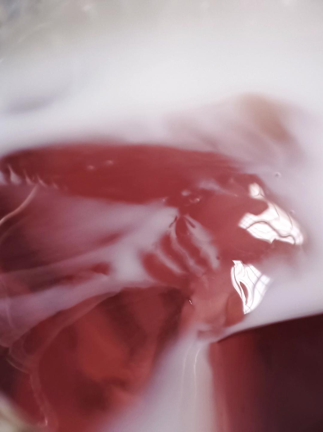 全网超火的葡萄撞奶，做法太简单了