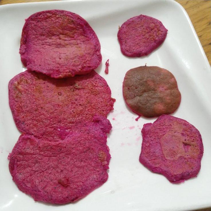 火龙果松饼