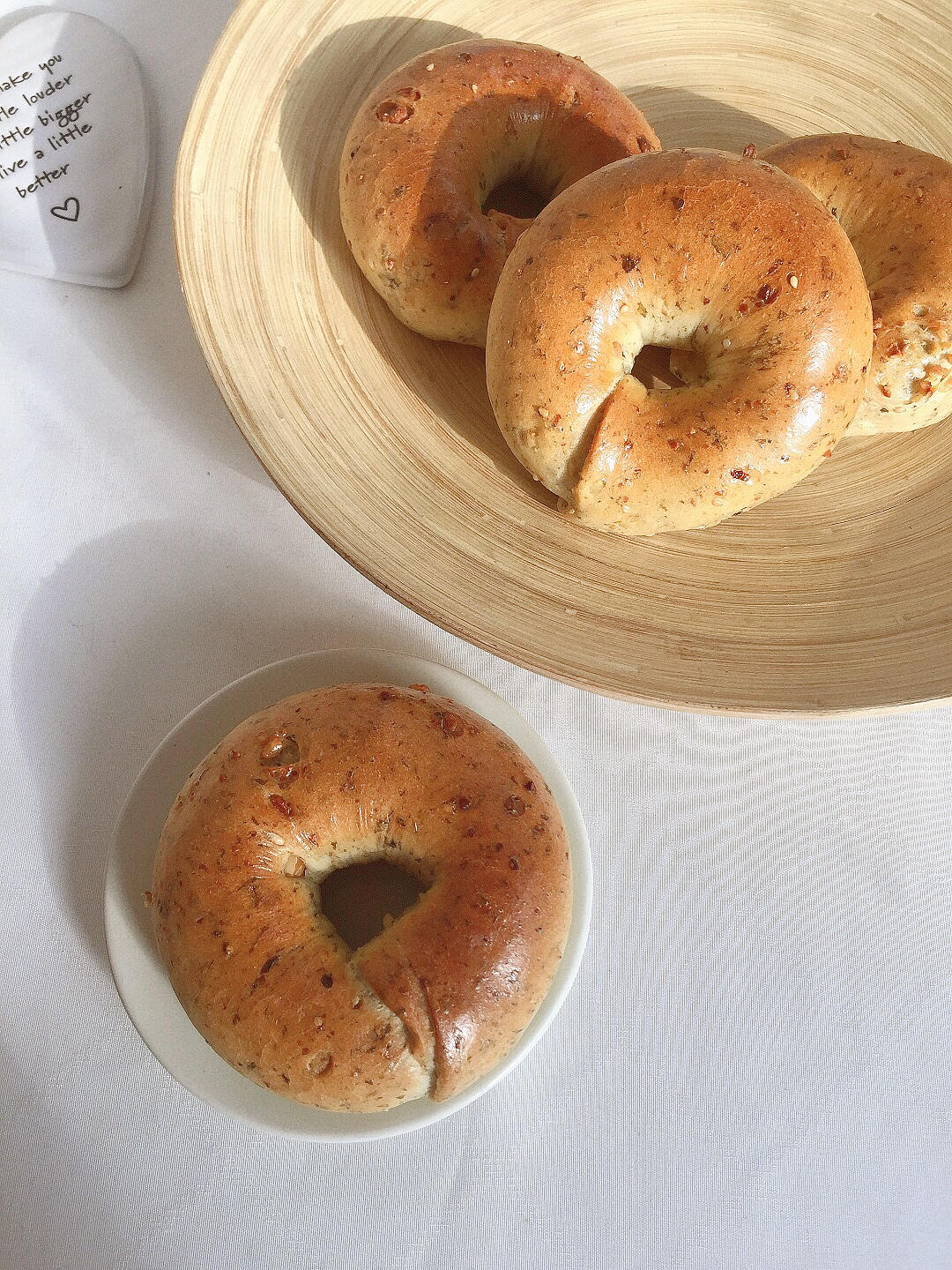 太香啦🥯腰果花椒贝果