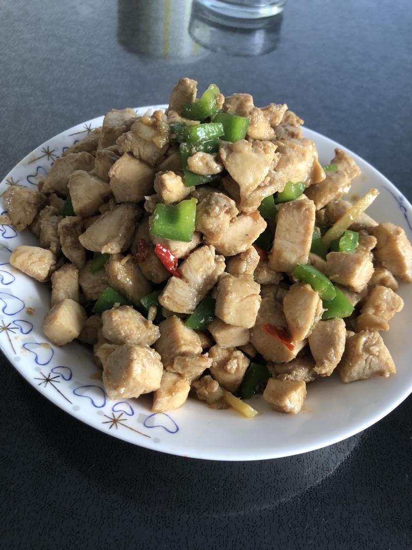 超嫩的小炒鸡胸肉