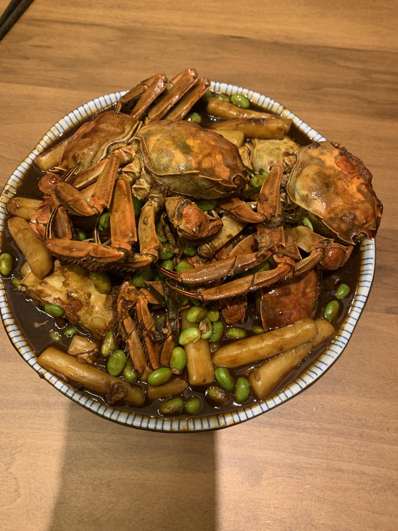 毛蟹炒年糕