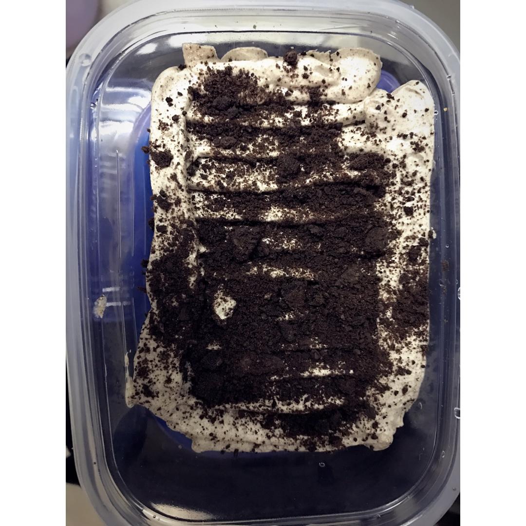 好吃到流泪的奥利奥咸奶油盒子蛋糕