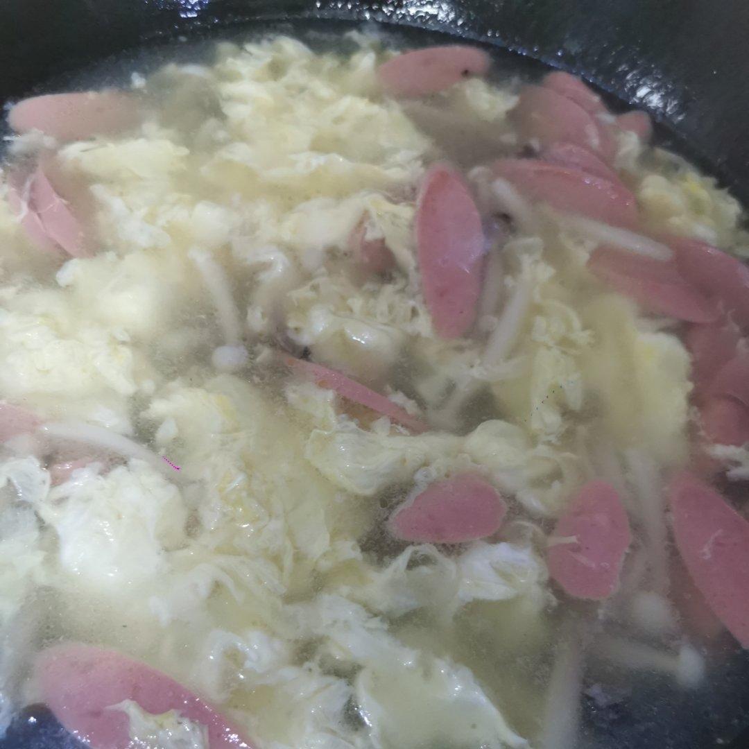 蟹味菇豆腐汤丨健康营养身体壮！！