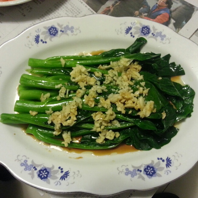 白灼芥兰