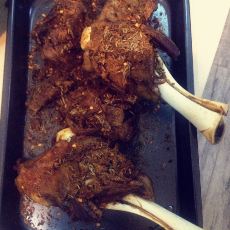 香酥烤羊腿