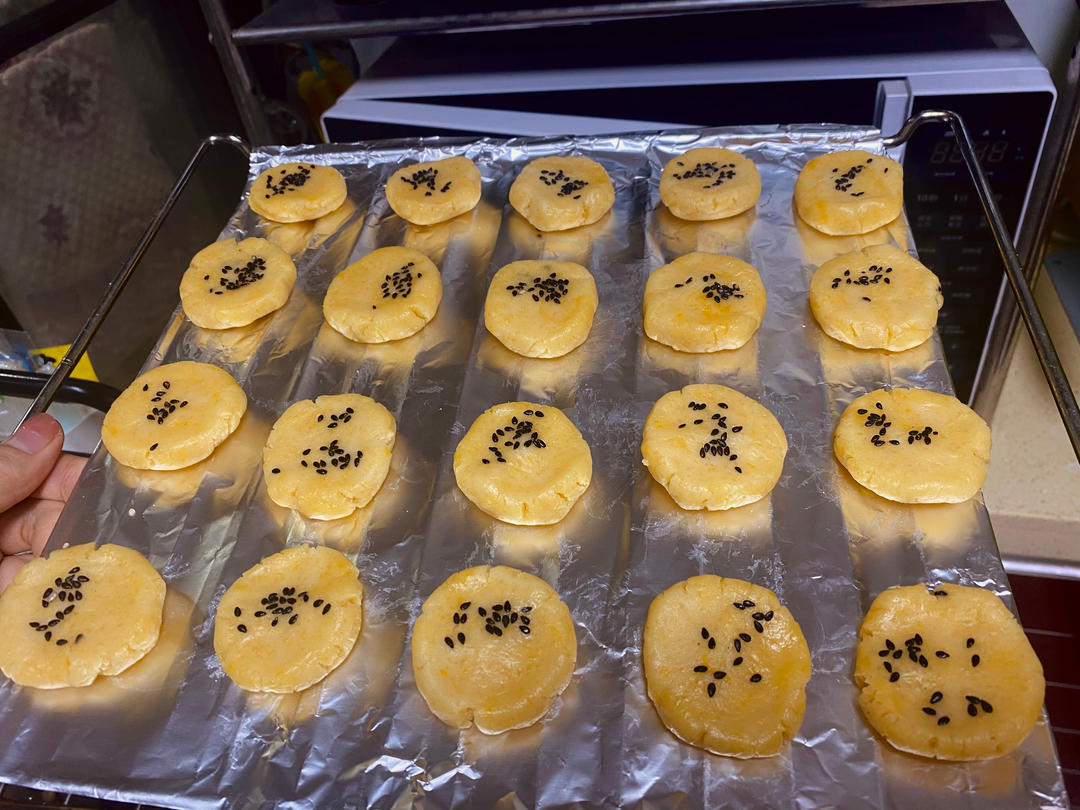 酥到掉渣‼️桃酥～玉米油版！超简单✌️