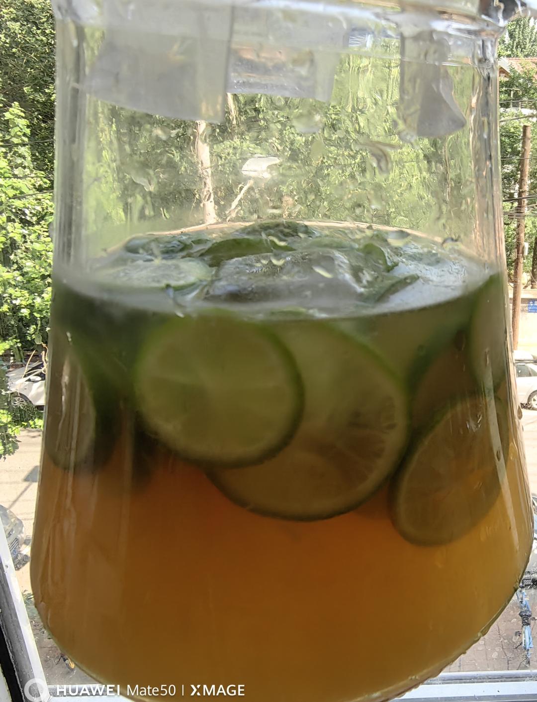 手打柠檬茶的做法