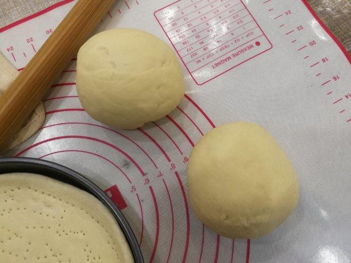 八寸披萨饼皮（四个）制作