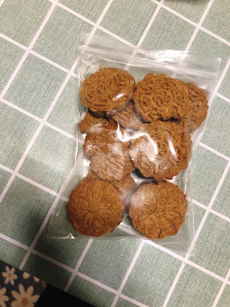 减肥可以吃的无糖代餐饼干🍪「全麦红豆薏米饼干」