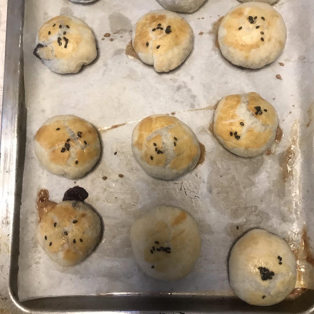 小仙女红豆酥（手抓饼版本）