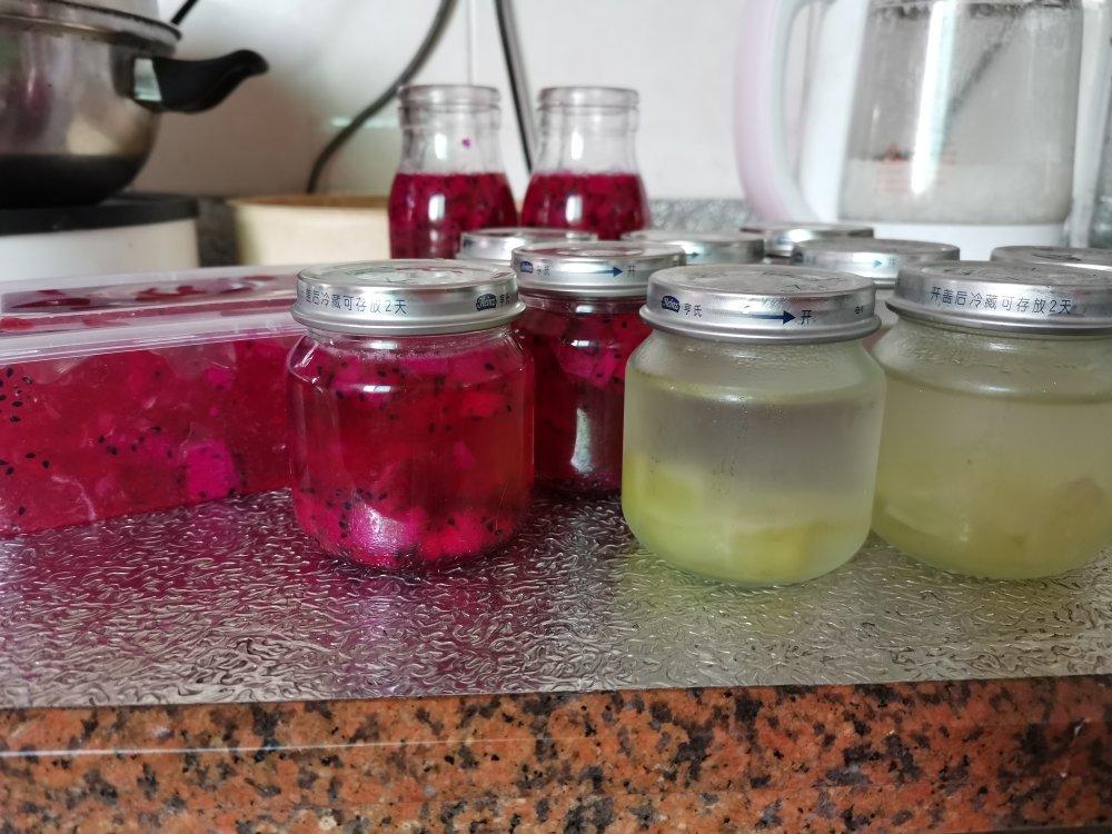 零失败的火龙果果冻~白凉粉版，简单易操作