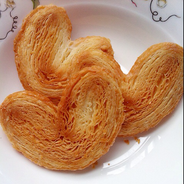 风和日丽-5做的蝴蝶酥