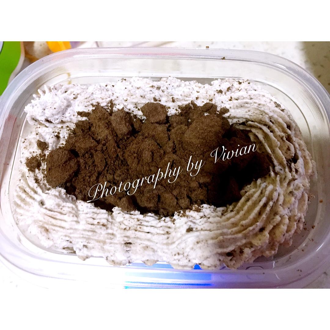 好吃到流泪的奥利奥咸奶油盒子蛋糕