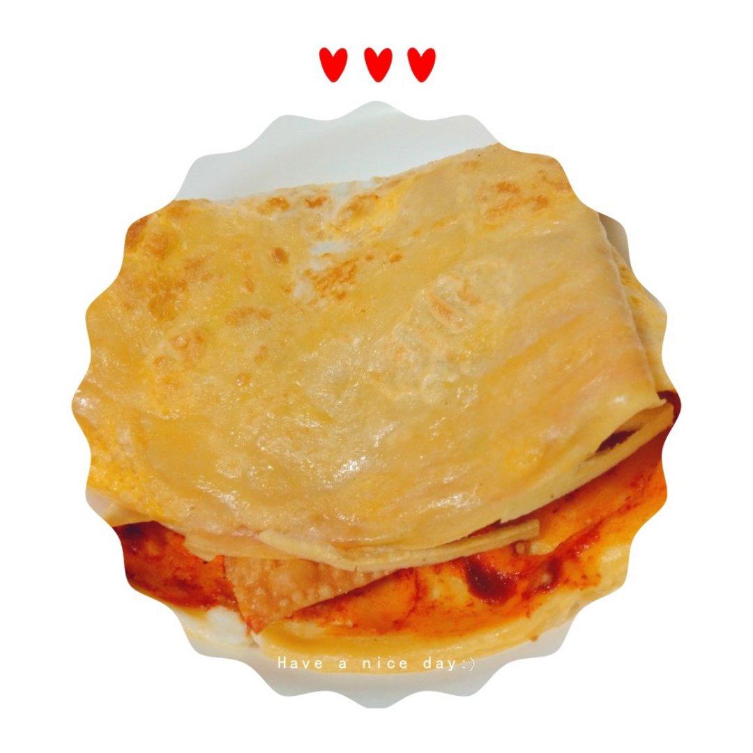 煎饼果子薄脆的制作