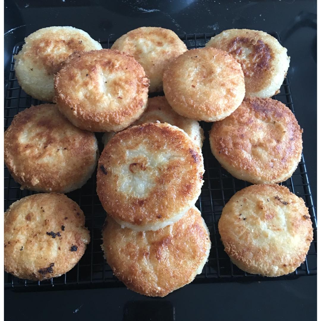 flamehaze01做的糯米鲜肉塌饼