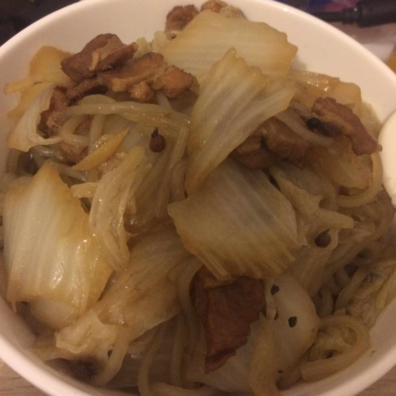 猪肉白菜炖粉条