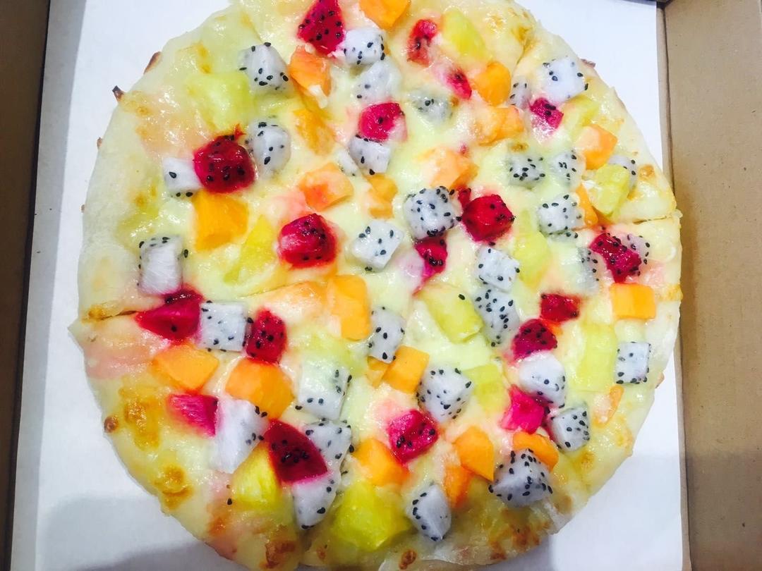 好评无数的水果披萨