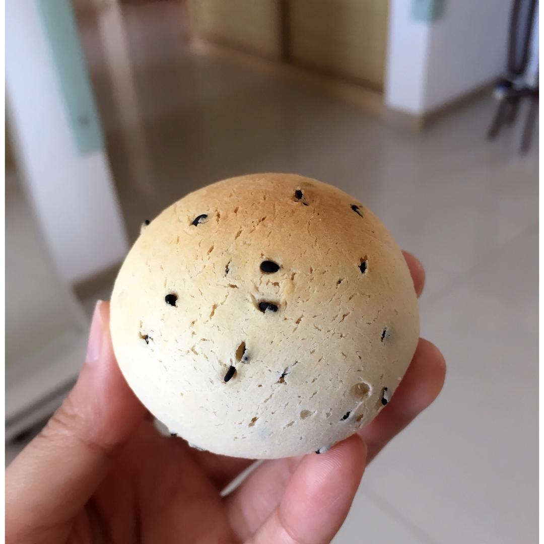 麻薯包(不塌陷不回缩)第二次做,第一次惨不忍睹,这次虽然底部有些凹陷