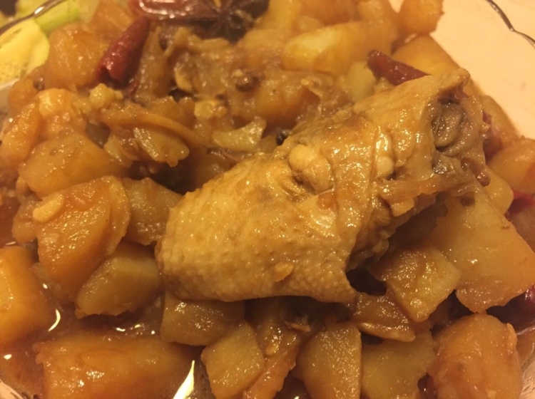 土豆炖鸡翅（快手零失败）