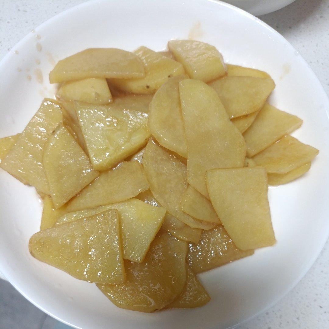 家常炒土豆片