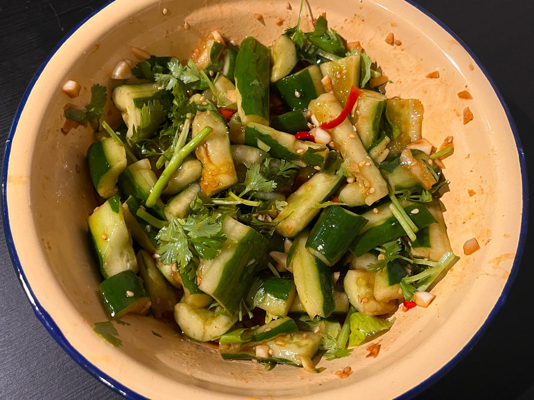 万能调料汁拍黄瓜太绝了