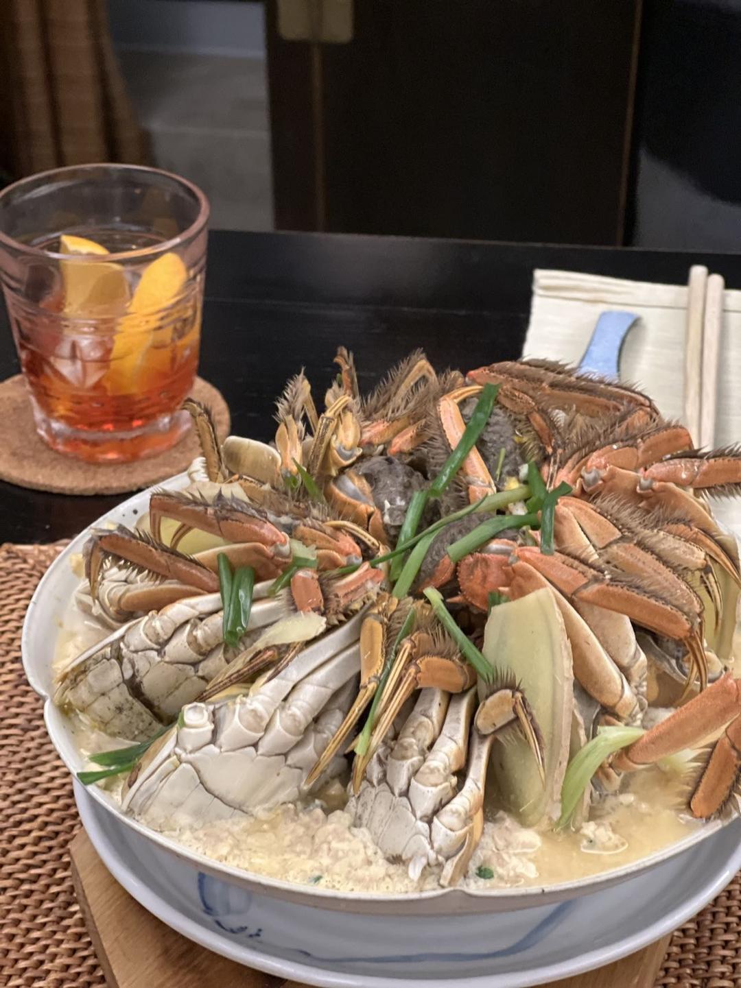 肉沫蒸大闸蟹