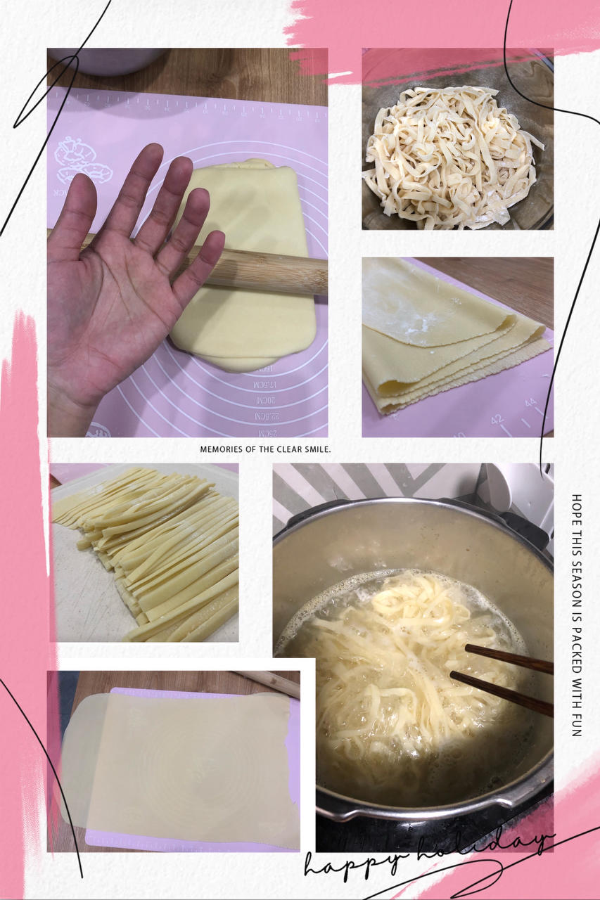 鸡蛋手擀面