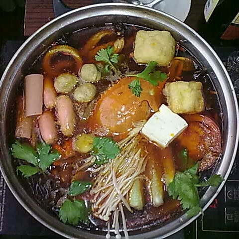 自制麻辣重庆火锅