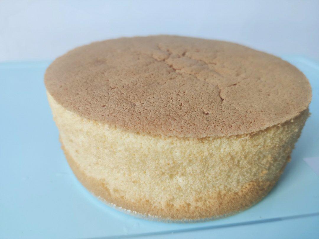 6寸戚风蛋糕（2蛋）