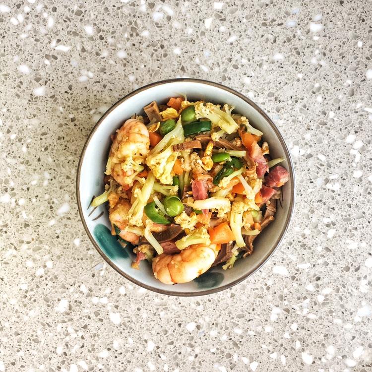 创意减脂餐：减脂花菜炒饭