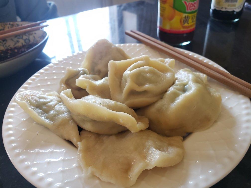 手工揉面三分钟，又韧又薄又好包的饺子皮