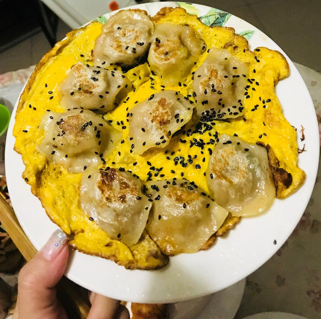 懒人快手抱蛋煎饺