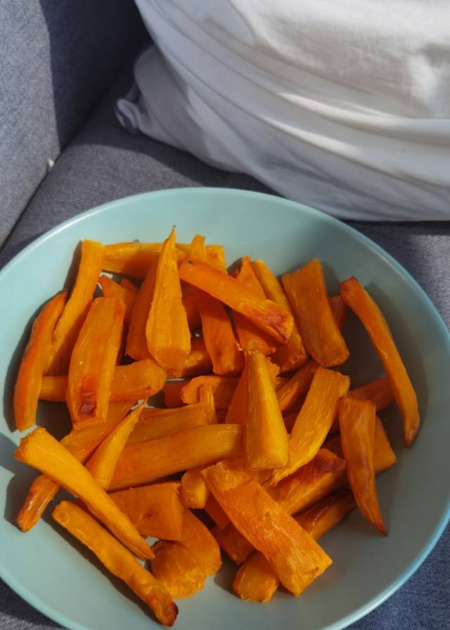 家庭空气炸锅版烤红薯干