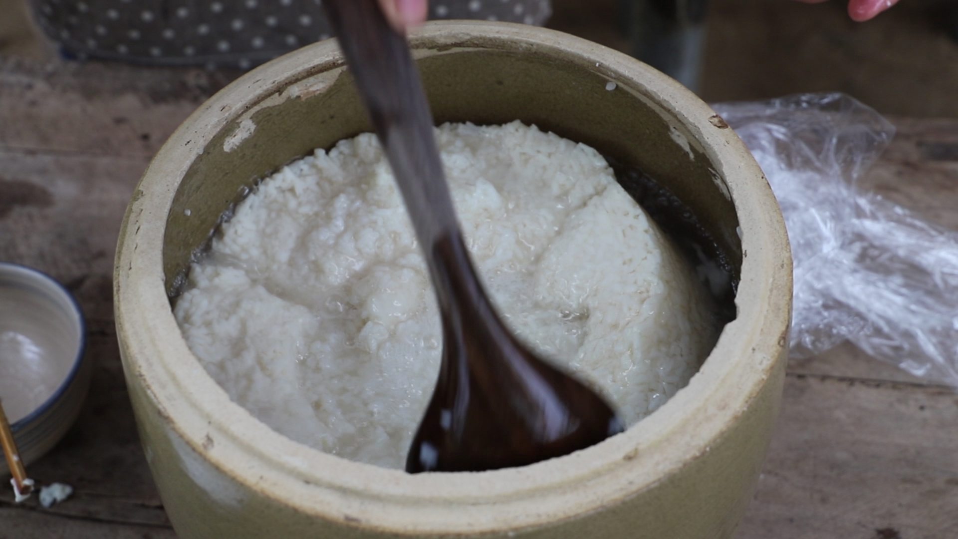 酿米酒的做法 步骤7