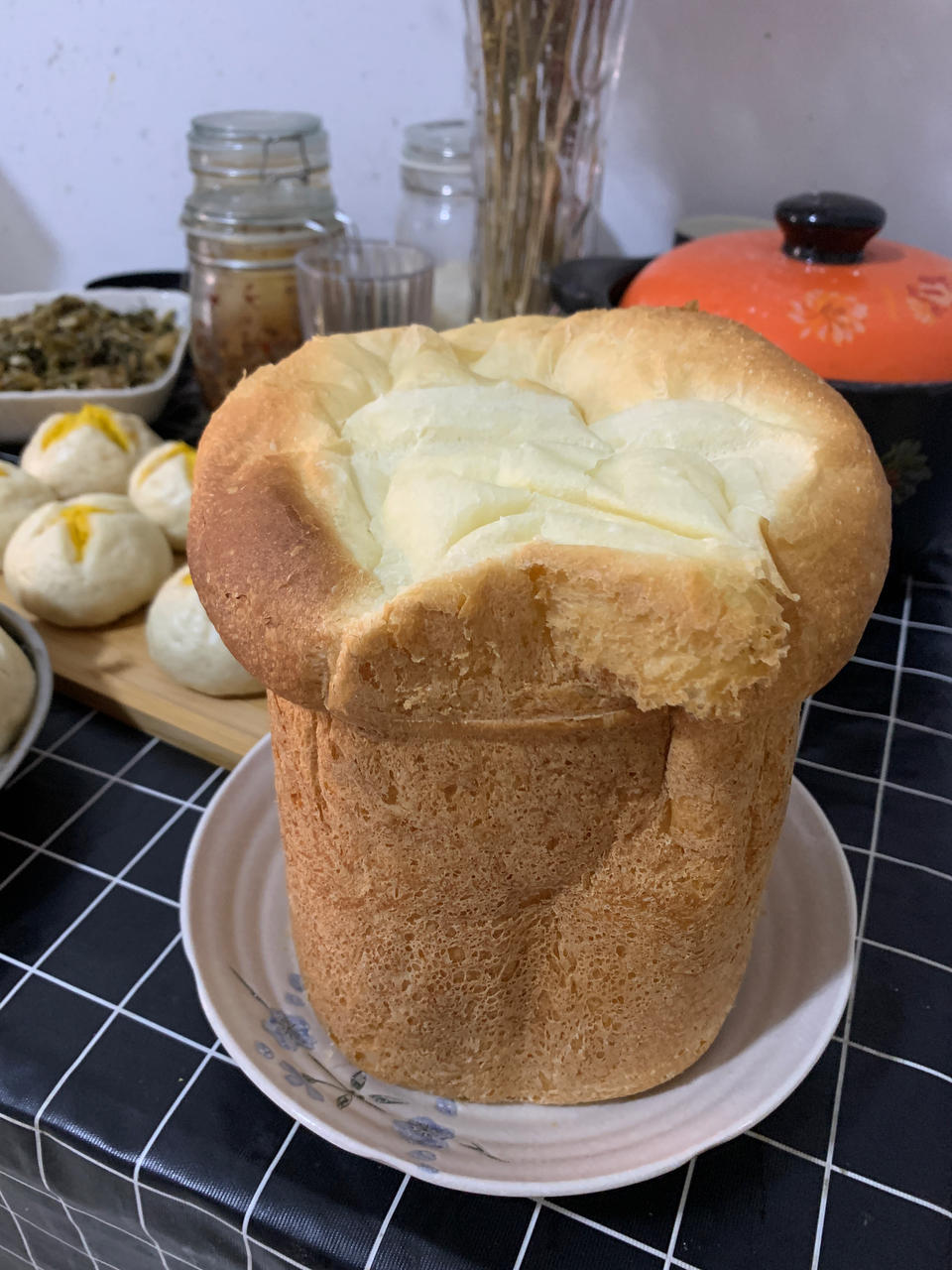 美的面包机做吐司