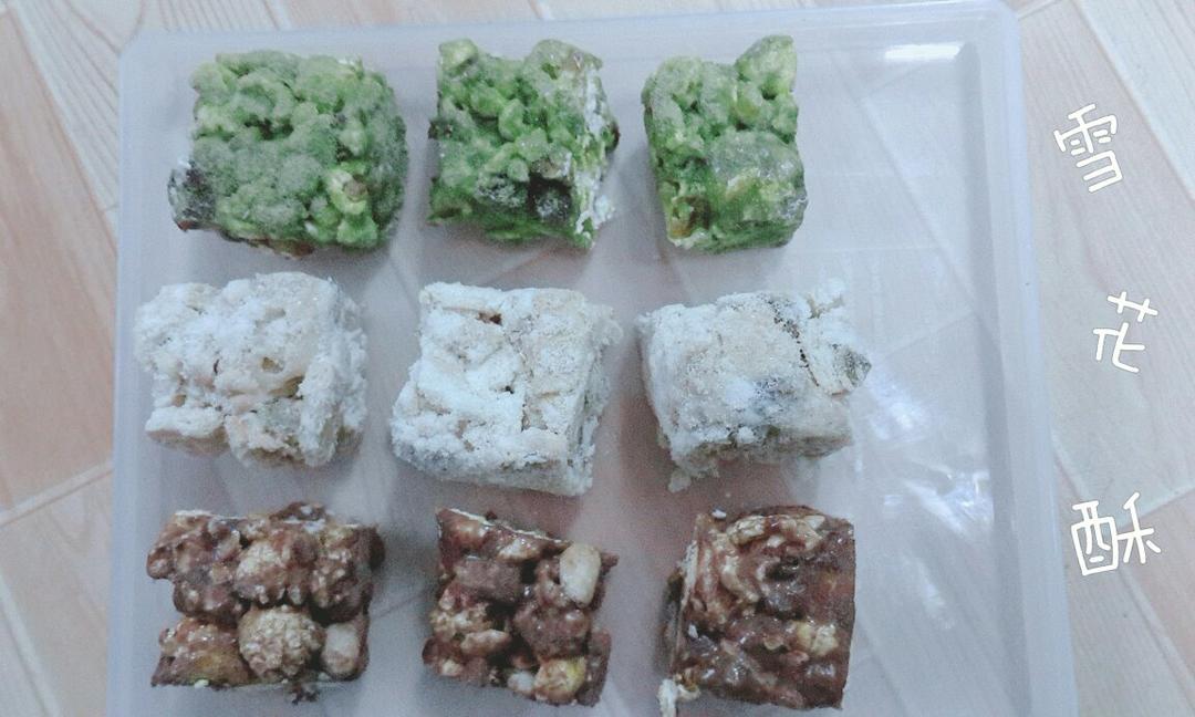 雪花酥的3+1种有爱做法「厨娘物语」