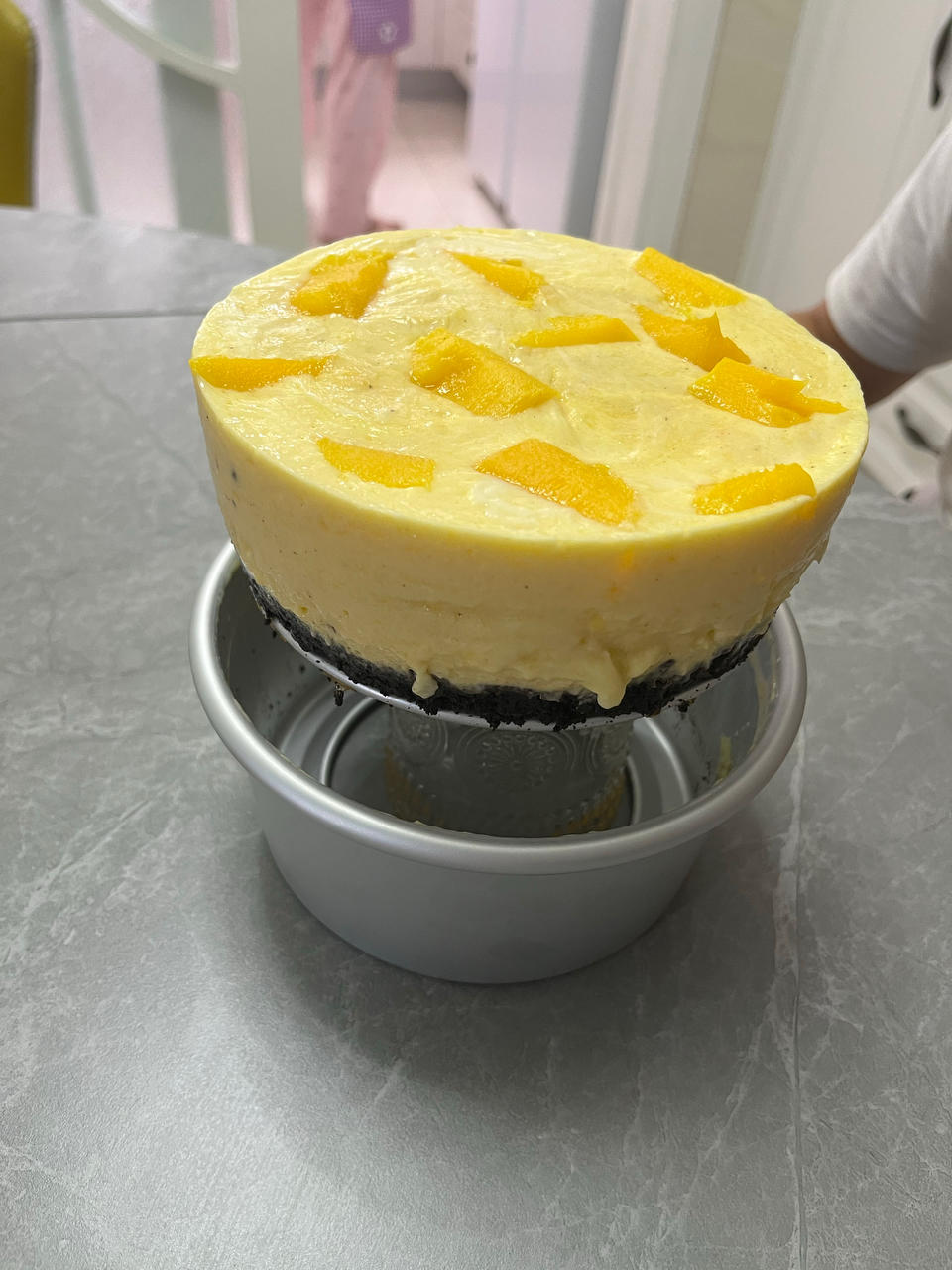 ㊙️无需烤箱❗️零失败芒果酸奶慕斯❗️入口即化
