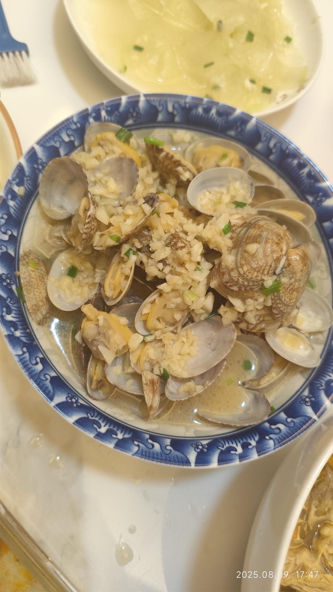 蒜蓉花甲