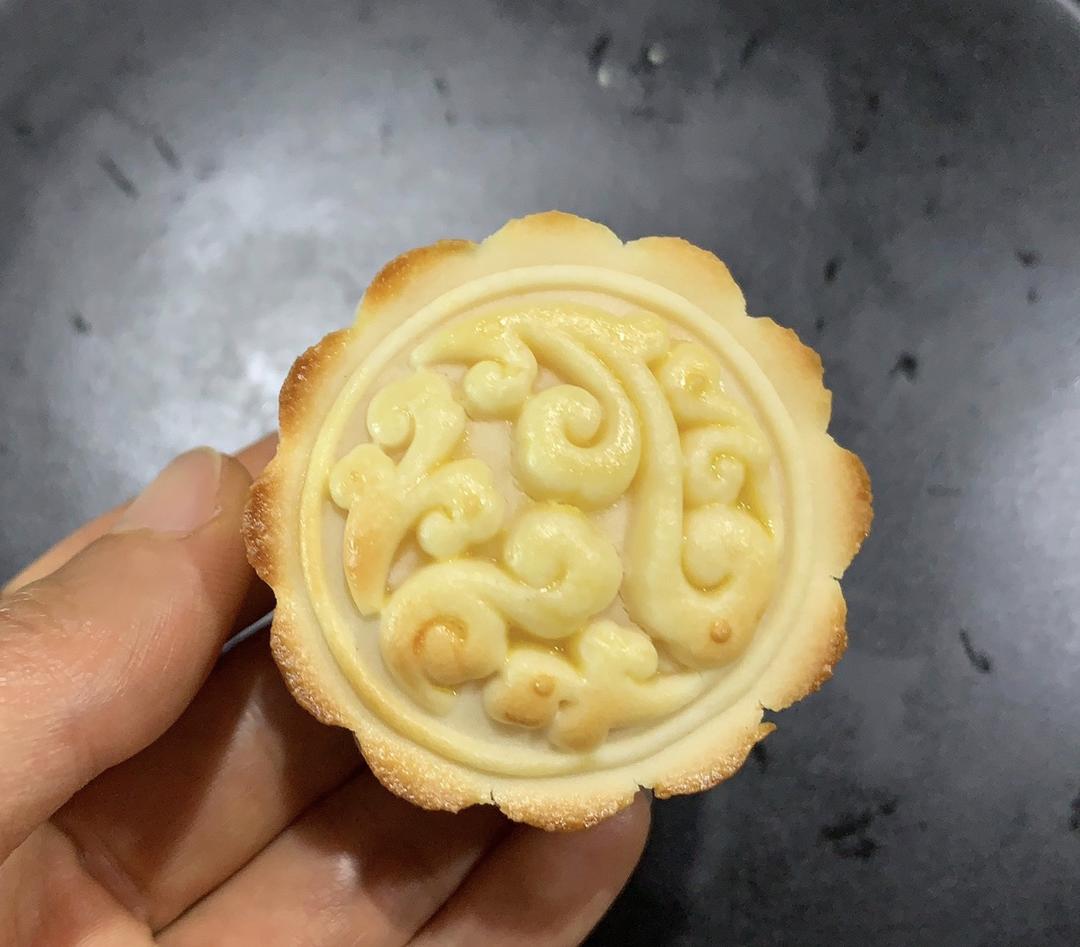 流心奶黄月饼（无吉士粉/转化糖浆版本）【曼食慢语】